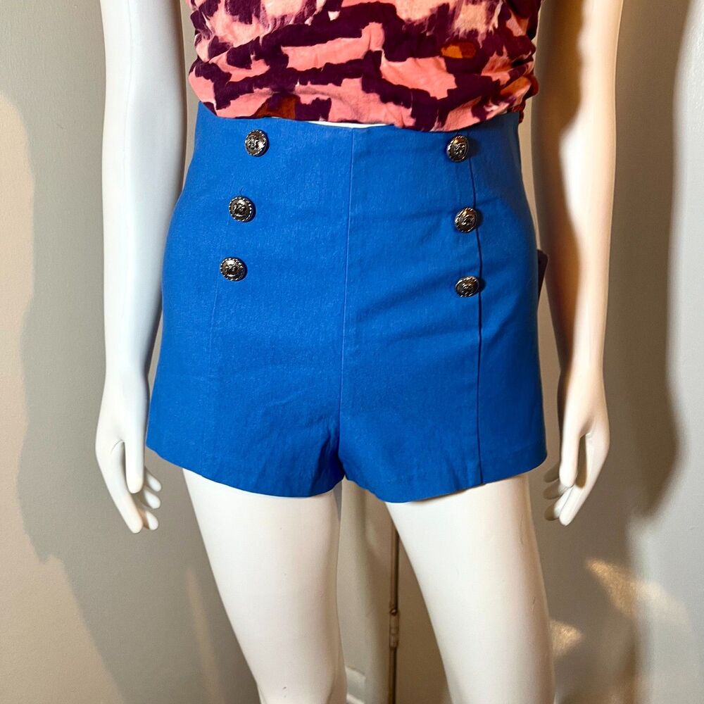 Vintage Deadstock Love Culture Sailor Shorts M - Rockabilly Nautical Preppy Y2K